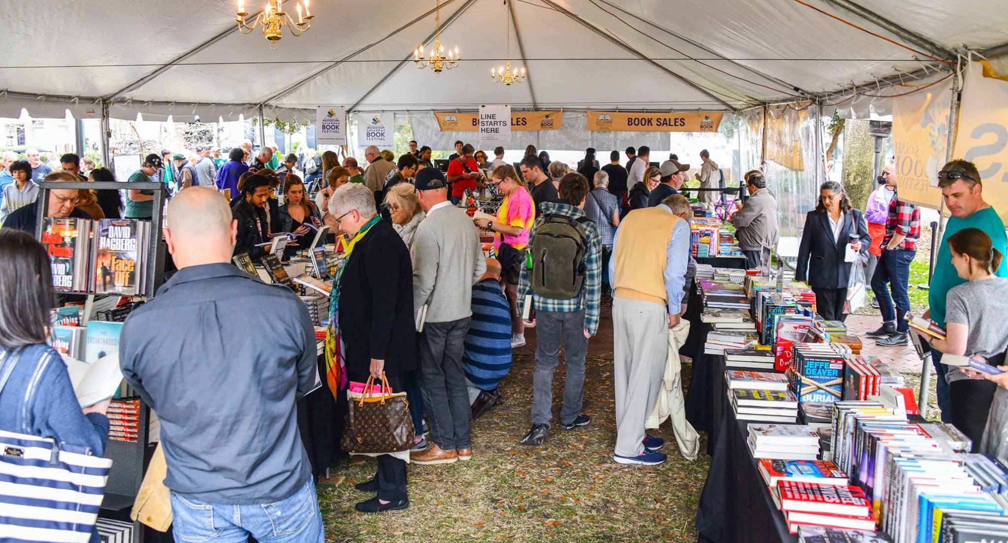 The Savannah Book Festival will be held in locations in and aroun
